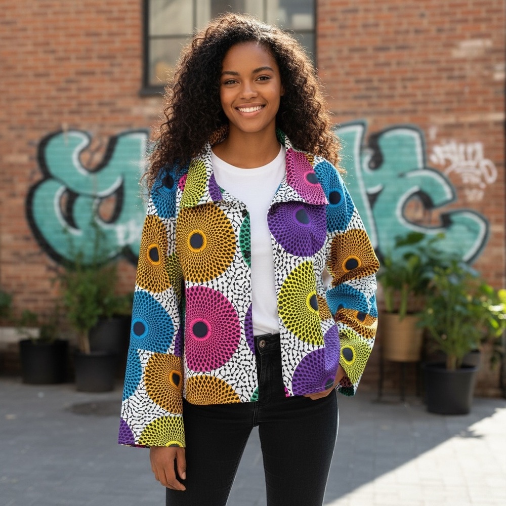 African Print Jacket